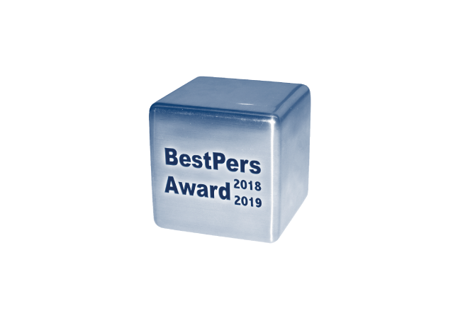 Logo Best Pers Zertifikat 2019.